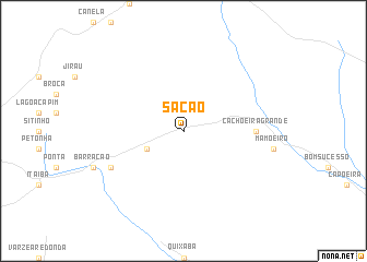 map of Sacão