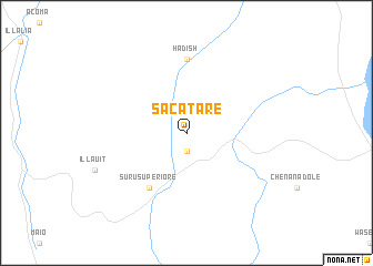 map of Sacatare