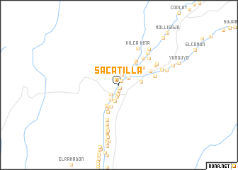 map of Sacatilla