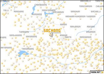 map of Sach\