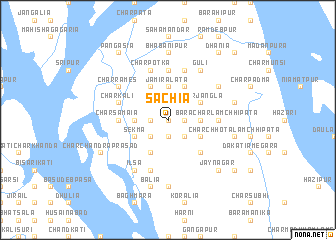 map of Sāchia