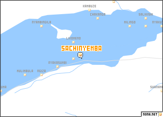 map of Sachinyemba