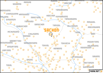 map of Sa-ch\