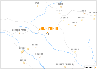 map of Sachyarni