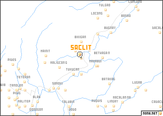 map of Saclit