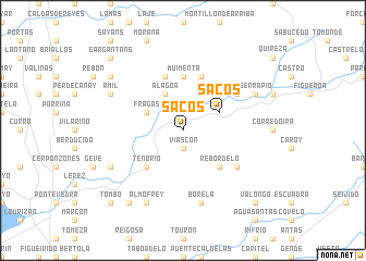 map of Sacos