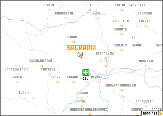 map of Sacranix