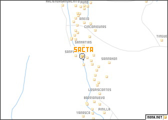 map of Sacta