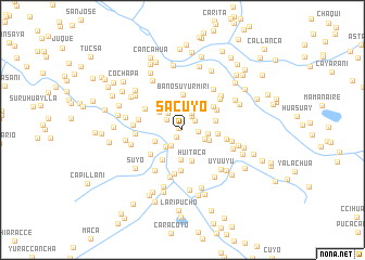 map of Sacuyo