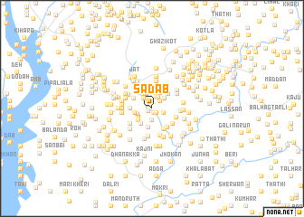 map of Sadab