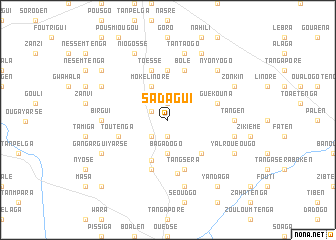 map of Sadagui