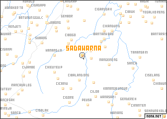 map of Sadawarna