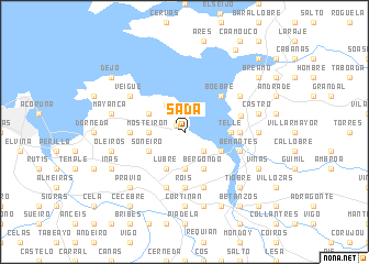 map of Sada