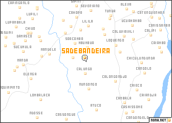 map of Sá de Bandeira