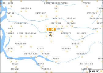 map of Sade
