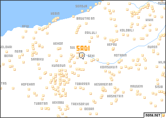 map of Sadi
