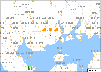 map of Sadong-ni