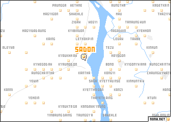 map of Sadon