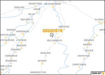 map of Sadovaya