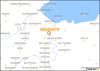 map of Sadovaya