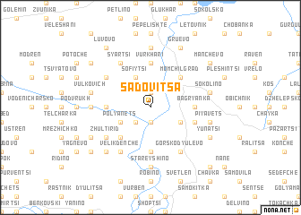 map of Sadovitsa