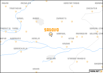 map of Sadovo