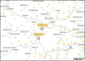 map of Sadŭk