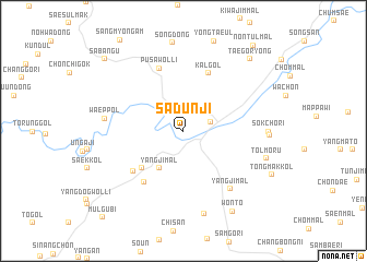 map of Sadunji