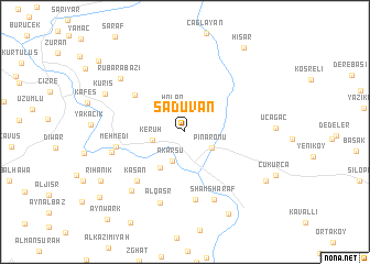 map of Saduvan