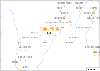 map of Saduyang