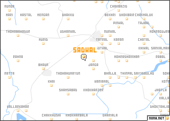 map of Sadwāl