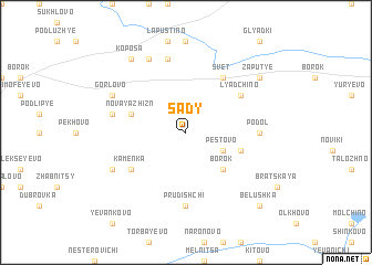 map of Sady