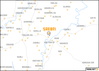 map of Saebri