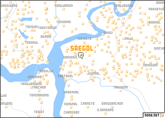 map of Sae-gol