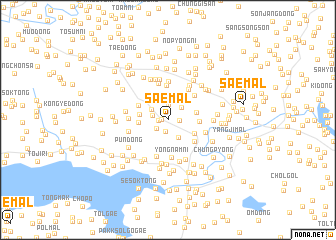 map of Saemal