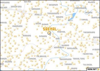 map of Saemal