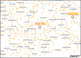 map of Sae-mal