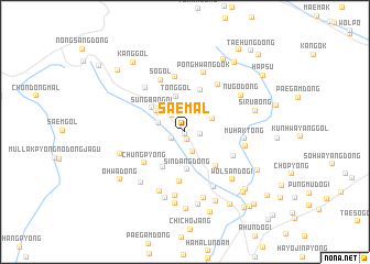 map of Sae-mal