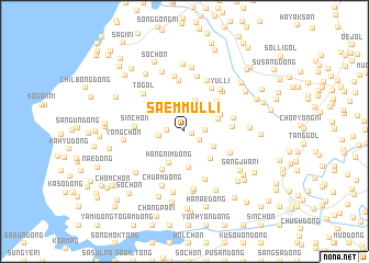 map of Saemmul-li