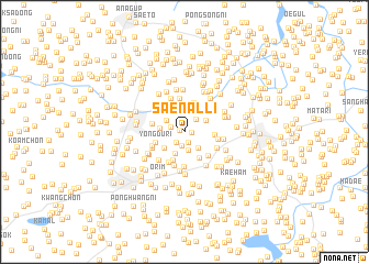 map of Saenal-li