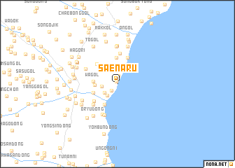 map of Saenaru