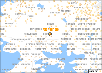 map of Saengam