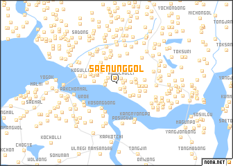 map of Saenŭng-gol