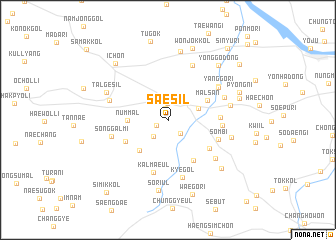 map of Saesil