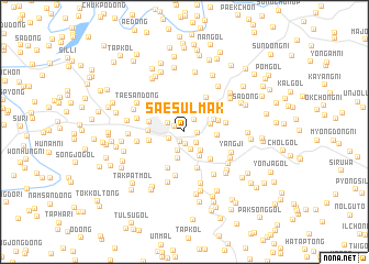 map of Saesulmak