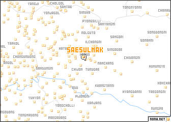 map of Saesulmak