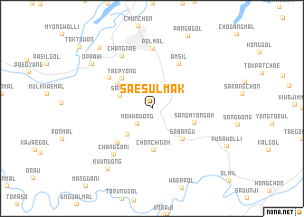 map of Saesulmak