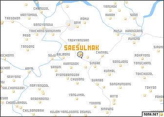 map of Saesulmak