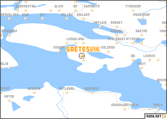 map of Sætesvik