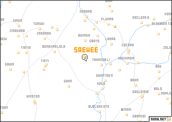 map of Saewee